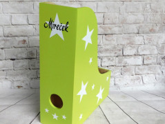 Dřevěné kostky se jménem