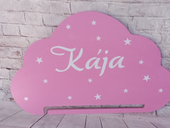 Dřevěné kostky se jménem