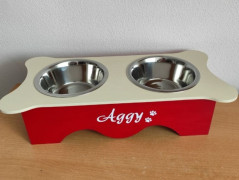 Dřevěná šperkovnice sponky, gumičky