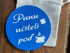 Dřevěná šperkovnice sponky, gumičky