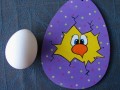 Velikonoční vajíčko fialové (větší)