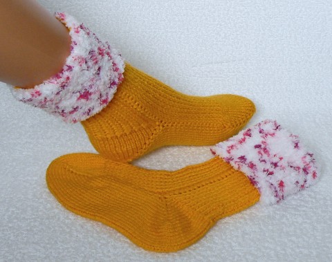 Hokaido... dárek vánoce relaxace jemné ponožky zateplené ňaté 