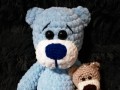 Heboučký medvídek (modrý)