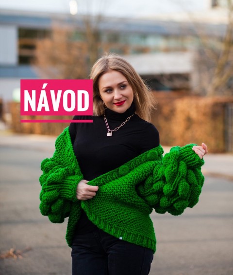 Návod na pletený kardigan oversize kardigan pletený kardigan bubble sweater kardigan oversize kardigan pletený kardigan pletený dámský kardigan dámský cardigan pletený pletený oversize darek pro ní návod na pletený kardigan návod na kardigan návod na dámský kardigan 