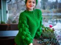 Návod na pleteny dámský svetr