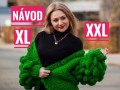 Návod na pletený kardigan XL - XXL