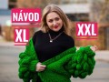 Návod na pletený kardigan XL - XXL