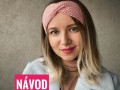 Pletená čelenka na zimu návod