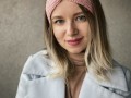 Pletená čelenka na zimu návod