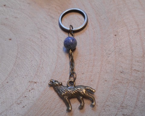 Přívěsek - Vlk přívěšek klíče vlk dárek 