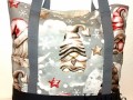 Bavlněná taška s vánočními skřítky