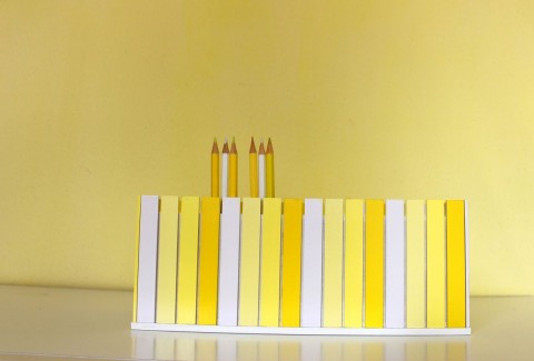 Pastelkovník trojitý sluníčkový box barevné malování organizér pořádek tužky pastelky kreslení pastelkovník fixy propisky 