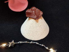 Vánoční obraz z přírodnin