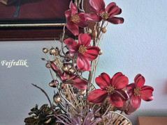 zimní kytička ,,růžová zima.. :)