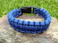 Náramek PARACORD modrý kard