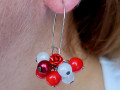 Náušnice Třešňové Kvítí