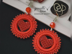 Náušnice lesní víla