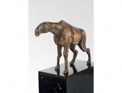 Zvíře - bronzová socha - originál zvíře dekorace plastika socha soška sochy originál plastiky zvířete 