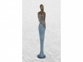 Dívka - Voda, bronzová socha 104 cm