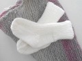 Pletené ponožky dětské 10 cm