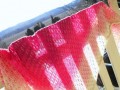 Pletený barevný šátek