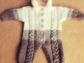 Baby-overal - pletený