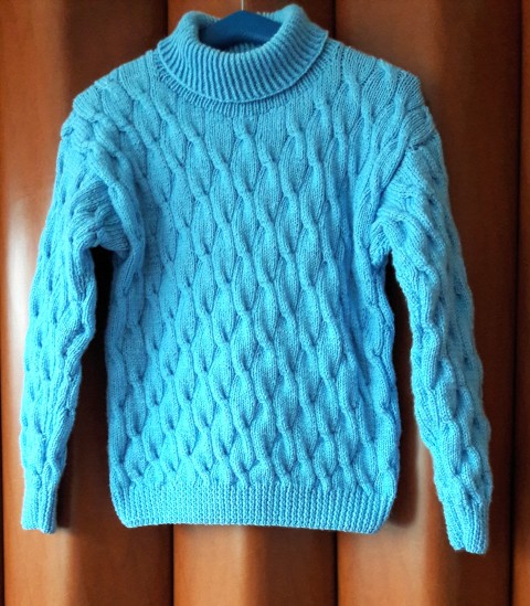 Dětský rolák pletený rolák pletený svetr zimní svetr 