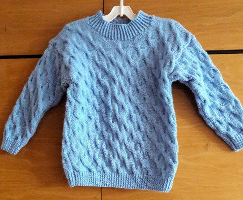 Pletený pulover rolák pletený svetr zimní svetr 