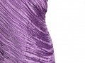 Hedvábná vrapovaná šála - purpurová