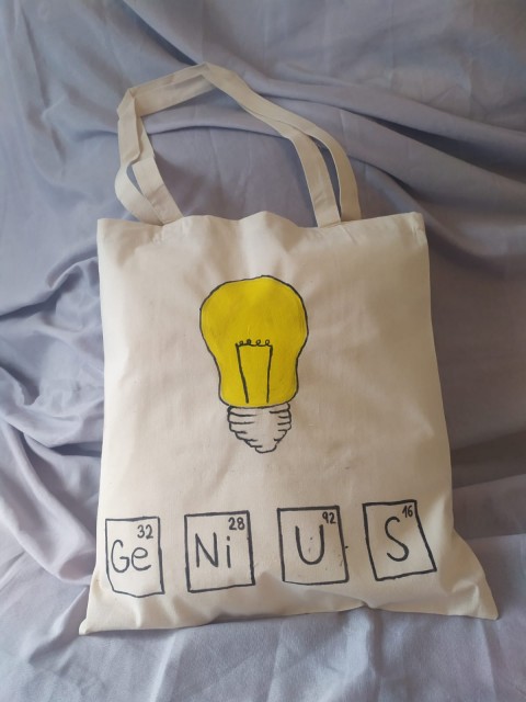 Látková taška GeNiUS plátěnka genius 