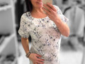 Dámská tunika mušelin květy S/M