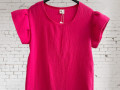 Dámské mušelinové šaty Pink S/M