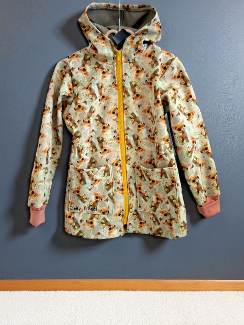 Dětská soft bunda Jelínek 116 zimní teplá bunda funkční softshell softshellová 