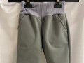 Dětské softshell kalhoty šedé-122