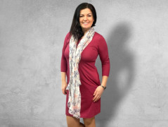 Dámská svetrová mikina melír