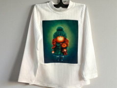 Dámská halenka Leopard S,M