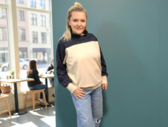 Dámská halenka Leopard S,M