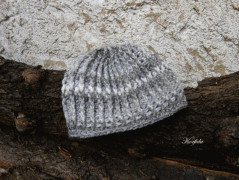 Čepice háčkovaná rezavá