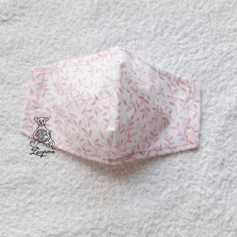 Rouška jednovrstvá dětská maska hygiena ručně šitá bacil rouška roušky ustenka 