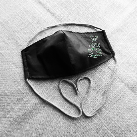 Rouška jednovrstvá pánská maska hygiena ručně šitá bacil rouška roušky ustenka 