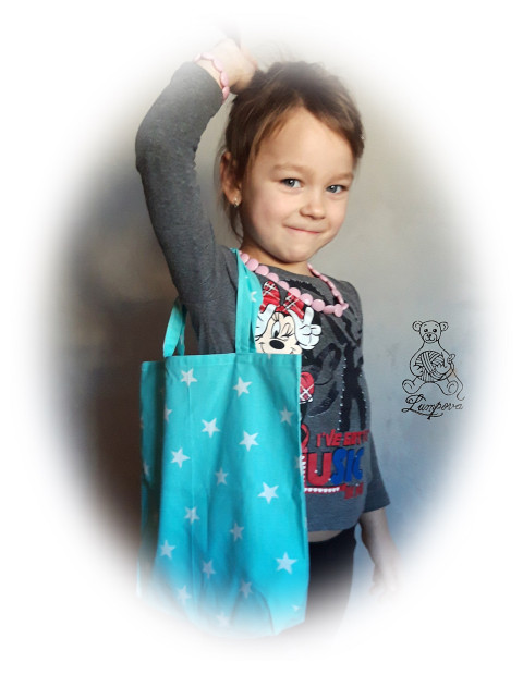 Nemám ráda igelitky :) taška bavlna obal látková kapsička kapsa ručně šitá stop igelitkám 