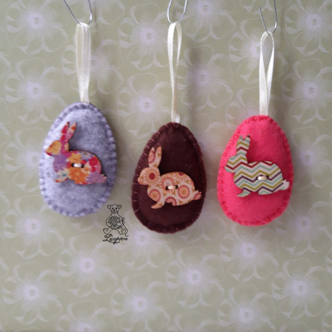 vajíčko dekorace šití ozdoba velikonoční filc vajíčko plst ruční práce velikonce 