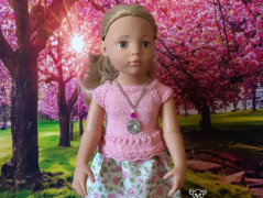 Náhrdelník pro panenku Gotz