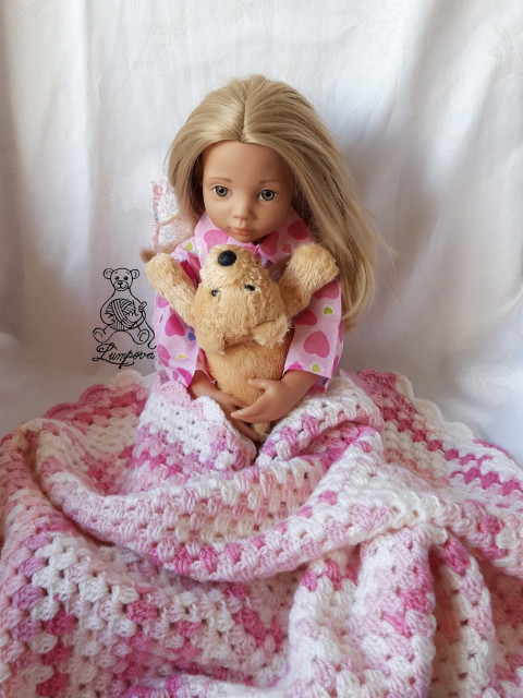 pyžámko pro panenky deka polštářek peřinky pro panenku na spaní do postýlky pyžámko pro panenky doplnky gotz pyžámo na panenky 