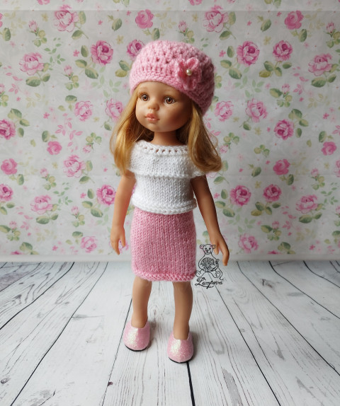 čepička panenka halenka čepička svetr tričko klobouček šatičky svetřík botičky oblečky sukénka pro panenky doplnky paola reina 