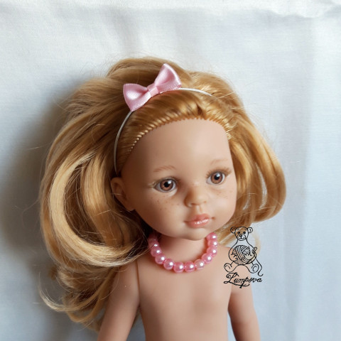 Náhrdelník pro panenku Paolka náhrdelník dárek děti panenka halenka čepička přívěšek oblečení bižuterie kalhoty tričko klobouček oblečky doplňek sukénka pro panenky gotz 