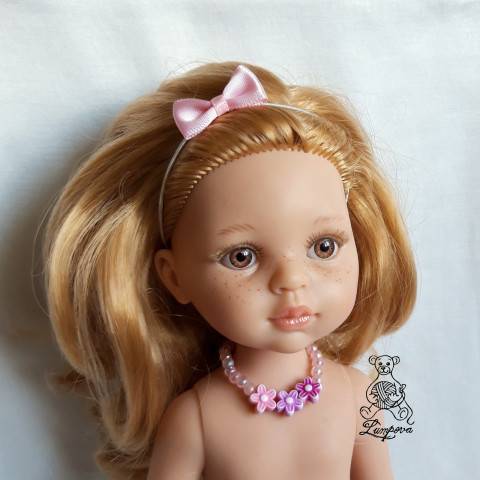 Náhrdelník pro panenku Paolka náhrdelník dárek děti panenka halenka čepička přívěšek oblečení bižuterie kalhoty tričko klobouček oblečky doplňek sukénka pro panenky paola reina gotz 