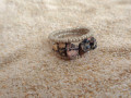 Prstýnek ,,Jaspis leopardí