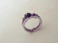 Prstýnek ,,S ametystem