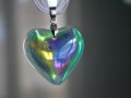 náhrdelník - srdce z ledu